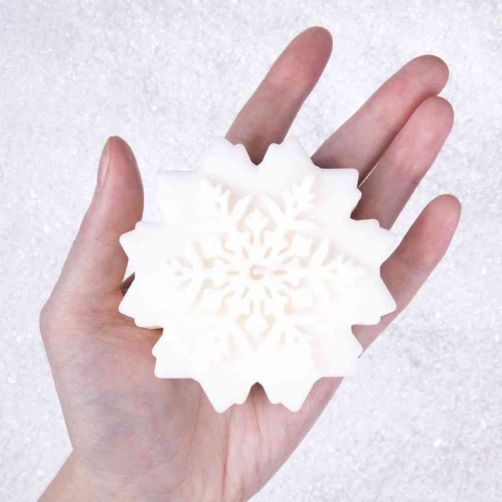 Свеча Snowflame 2, белая, 8 см - 2