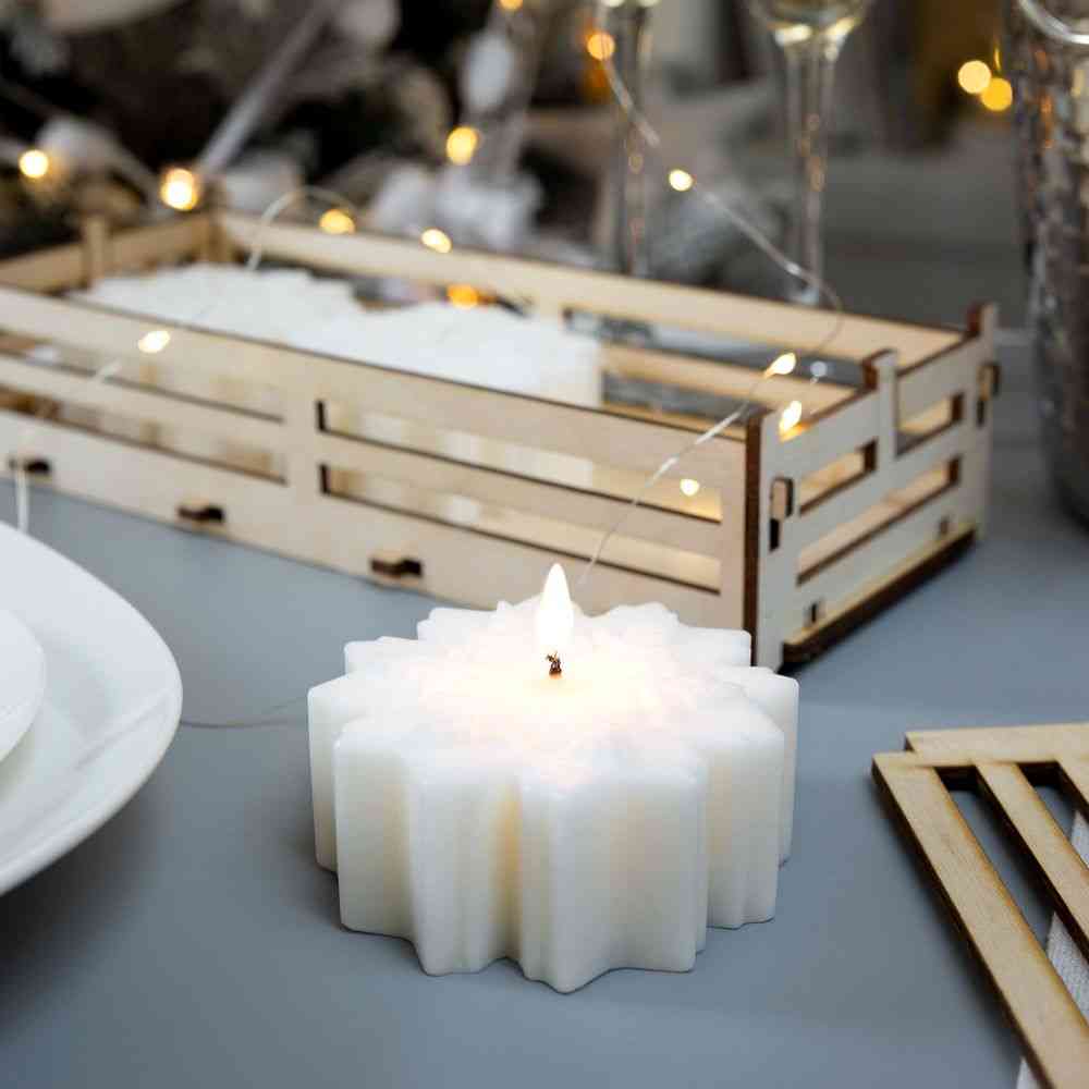 Набор свечей Snowflame, 8 см - 2