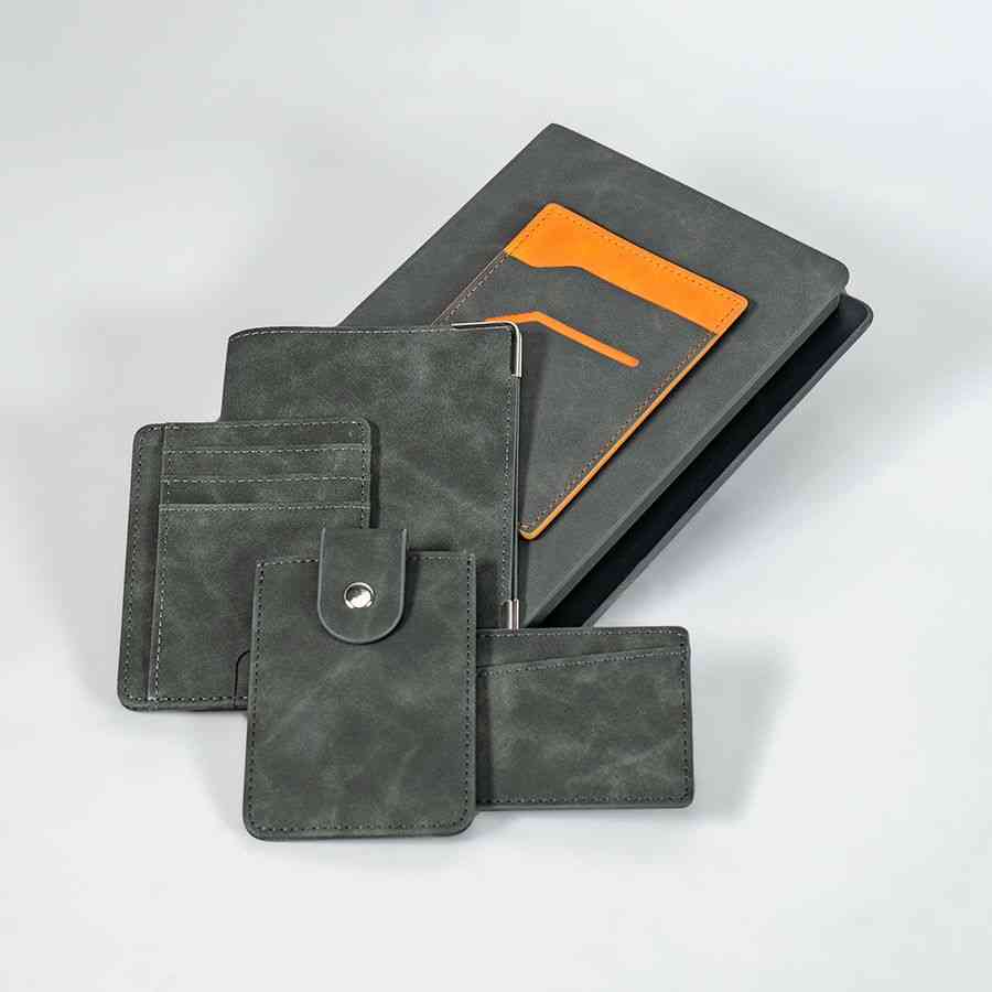 Чехол для карт Luma с 5 отделениями, темно-серый - 5