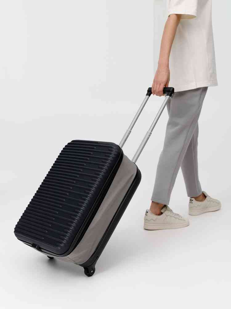 Чемодан Bonfold, черный с серым - 13