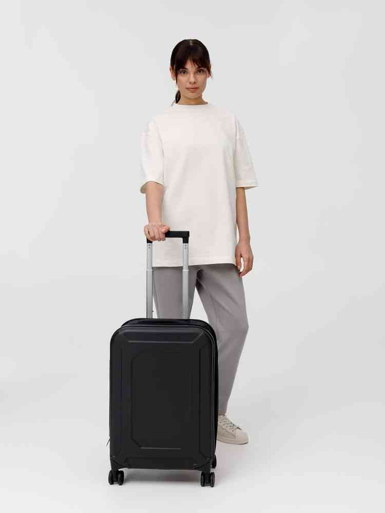 Чемодан Platta, черный - 12