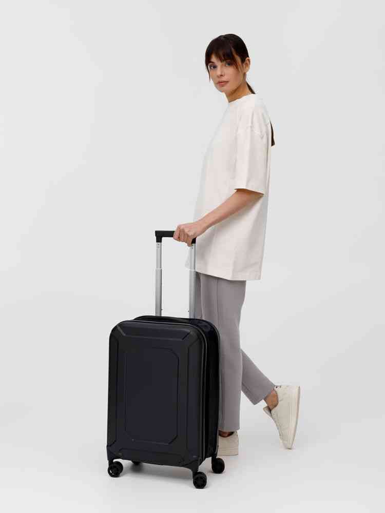 Чемодан Platta, черный - 13