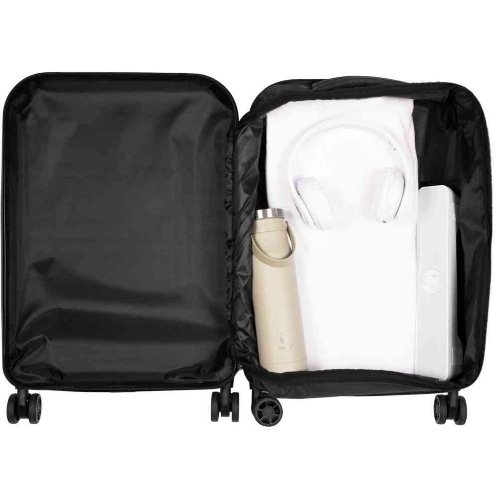 Чемодан Platta, черный - 5