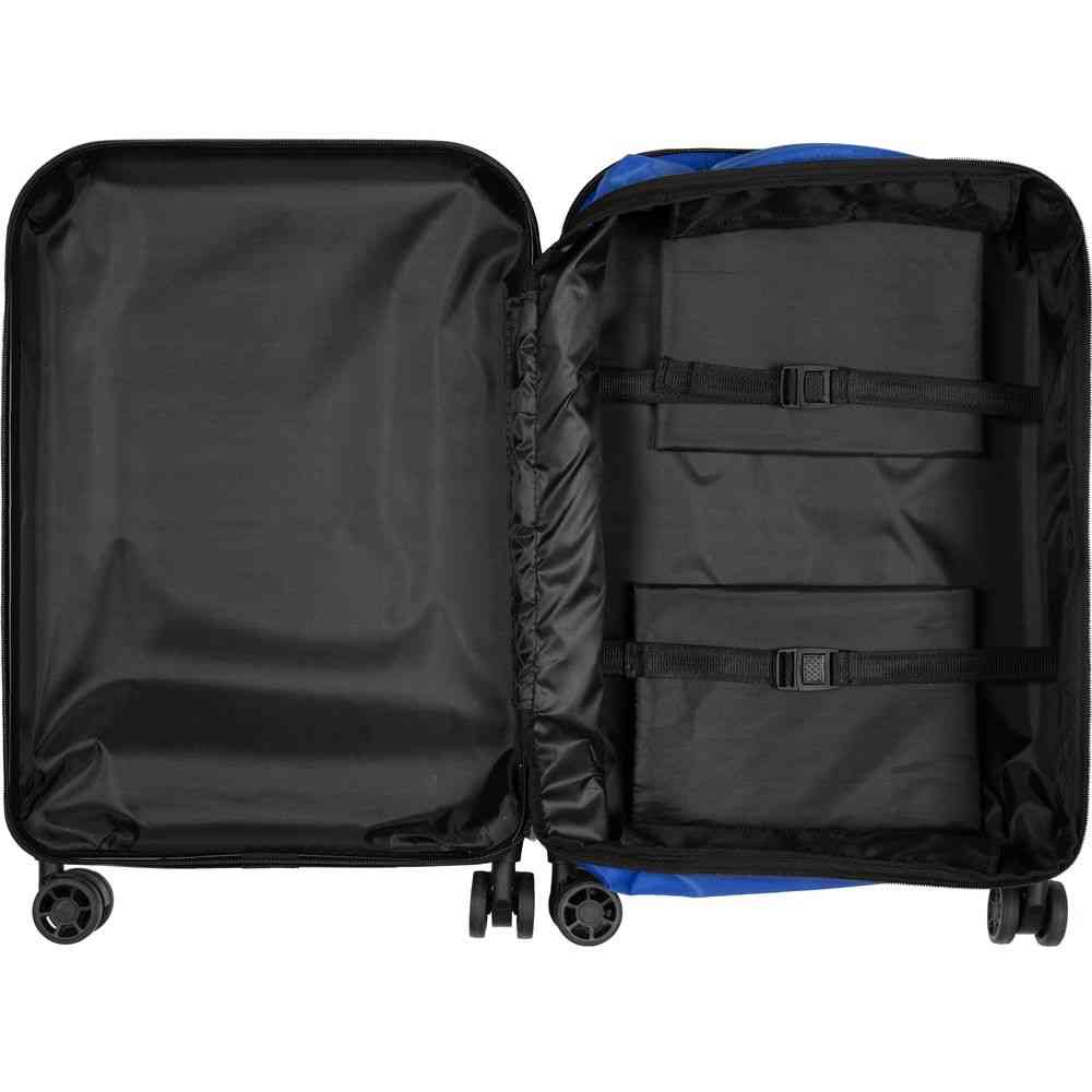Чемодан Platta, черный с синим - 7