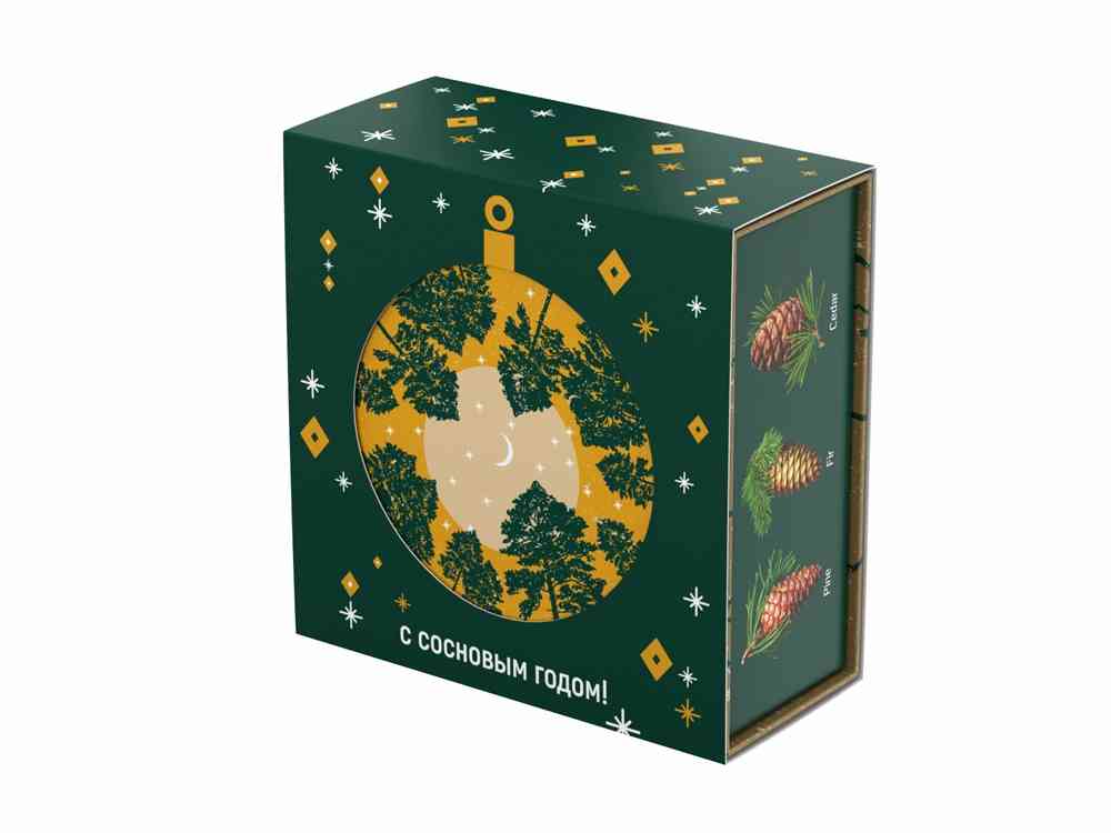 Подарочный набор c чаем С сосновым годом! - 2