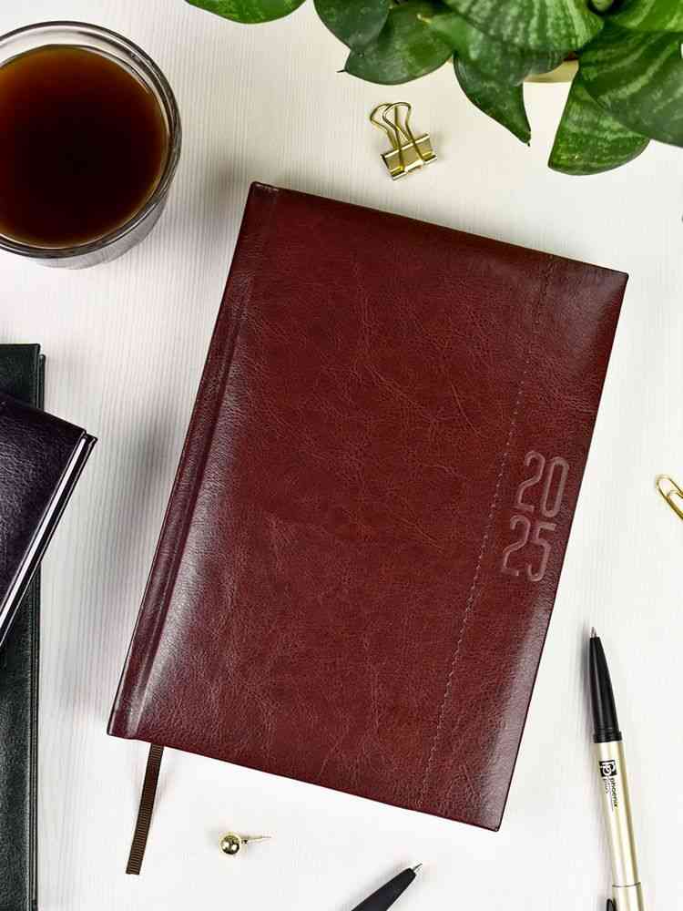 Ежедневник Baza, датированный, коричневый - 11