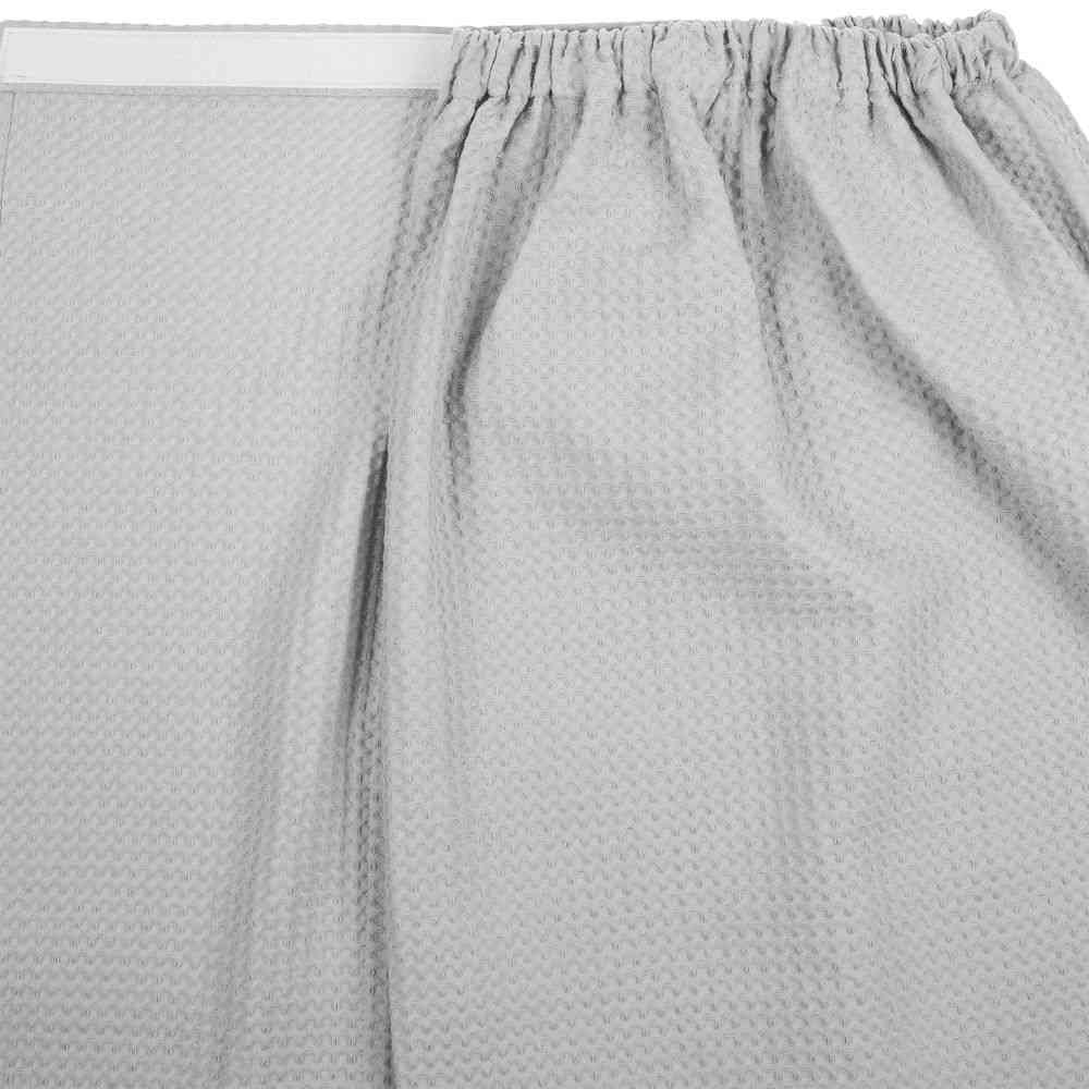 Килт вафельный женский Onsen, светло-серый, единый размер - 3