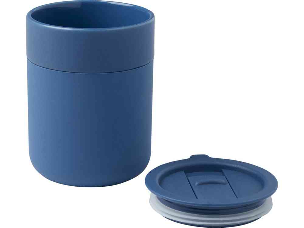 Кружка Java с силиконовой оберткой и пластиковой крышкой - 3