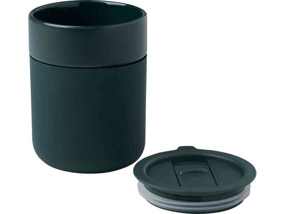 Кружка Java с силиконовой оберткой и пластиковой крышкой - 3