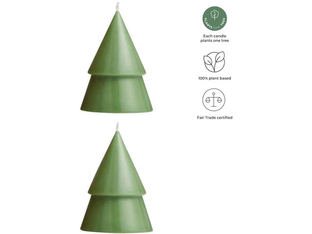 Рождественская елочная свеча матча, M - 2