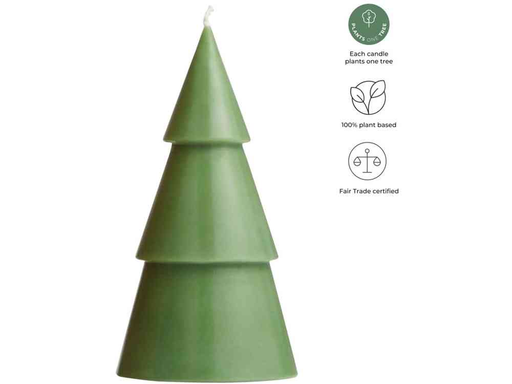 Рождественская елочная свеча матча, L - 2