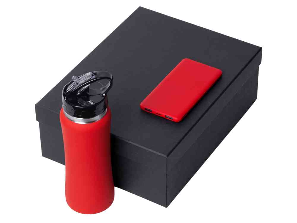Подарочный набор COLOR IT с бутылкой для воды и повербанком, 5000 mAh - 2
