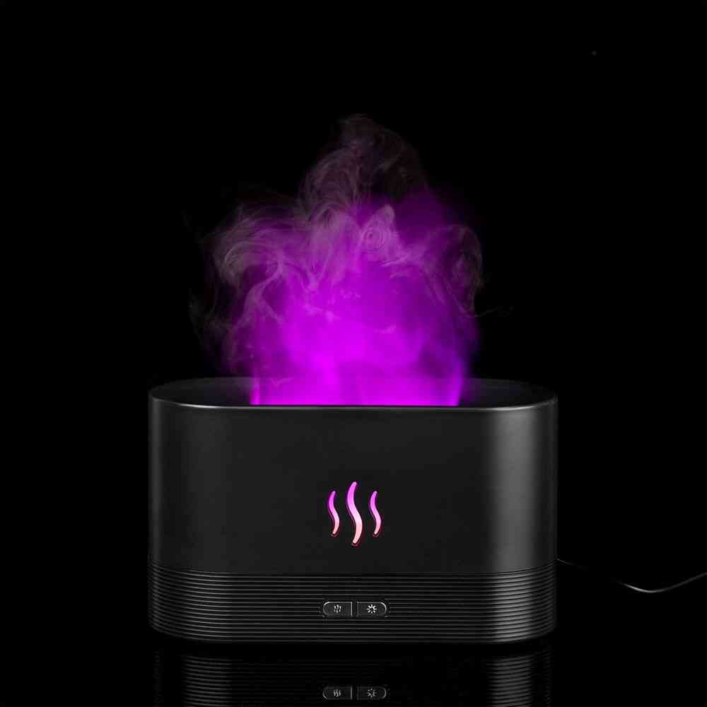 Увлажнитель-ароматизатор с имитацией пламени Fuego ver.2, черный - 9