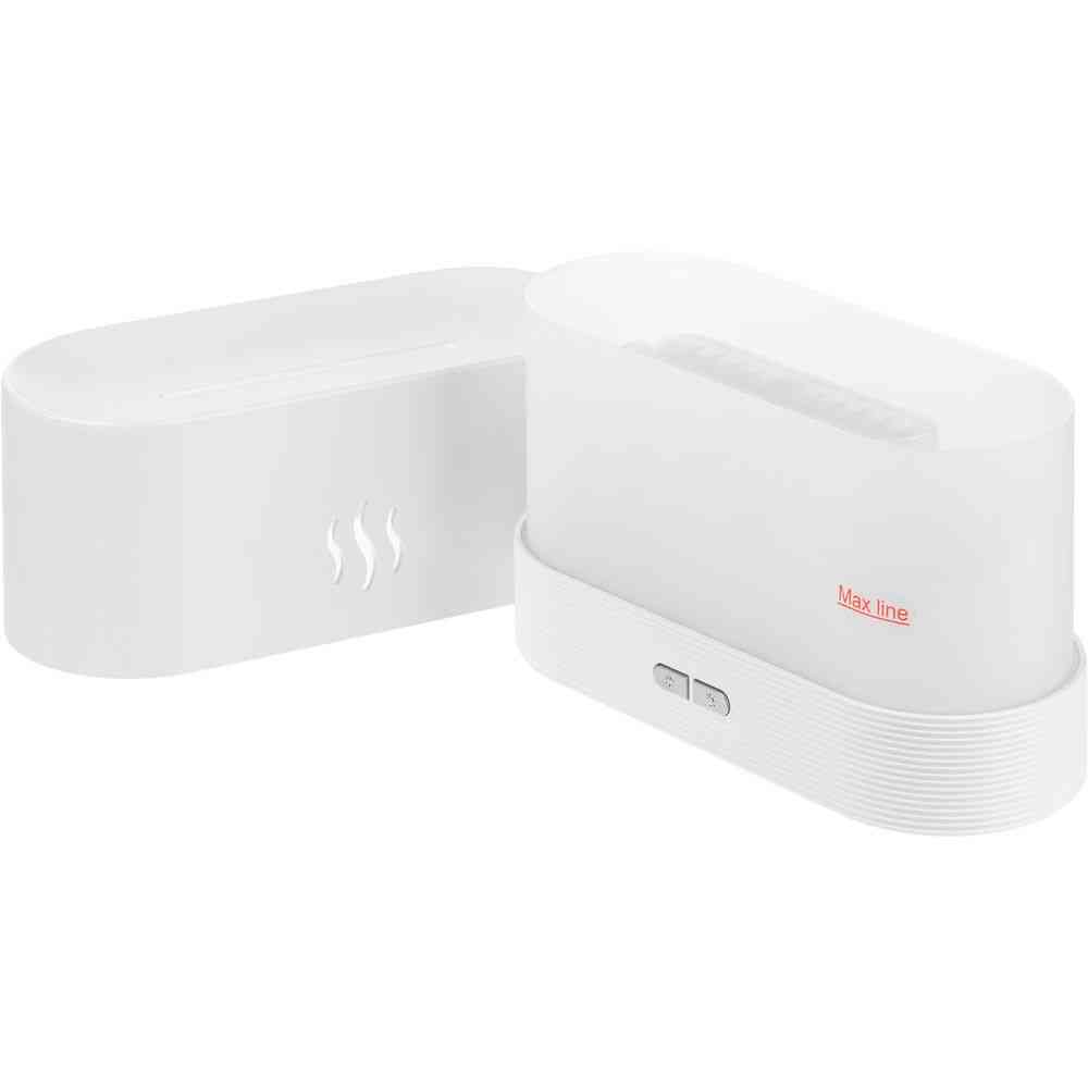 Увлажнитель-ароматизатор с имитацией пламени Fuego ver.2, белый - 3