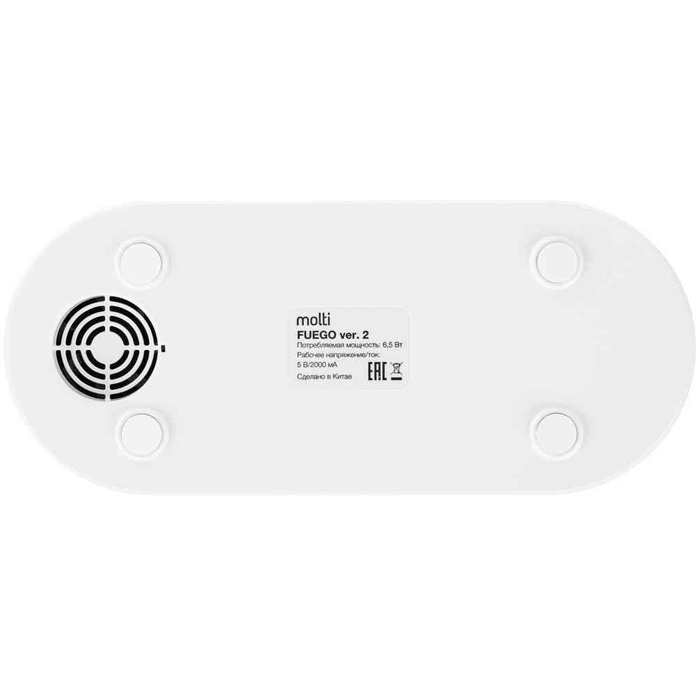 Увлажнитель-ароматизатор с имитацией пламени Fuego ver.2, белый - 6