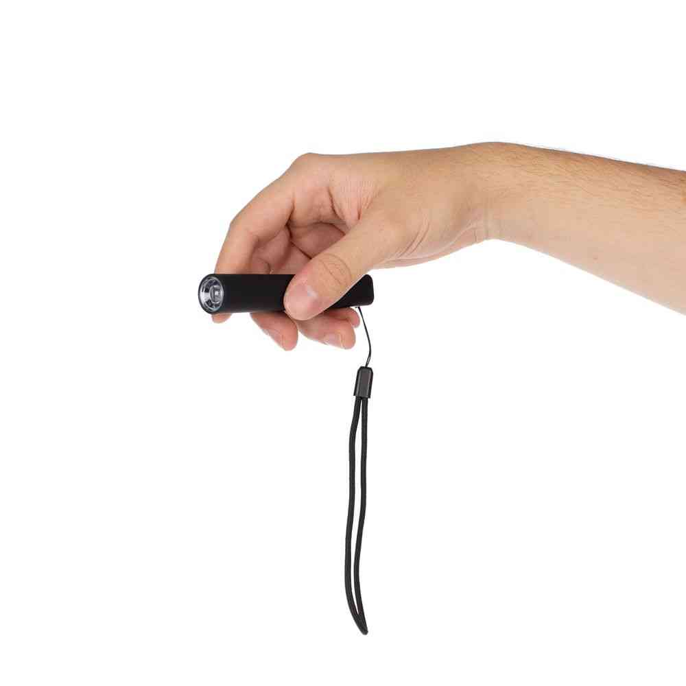 Фонарик аккумуляторный Falkirk, черный - 4