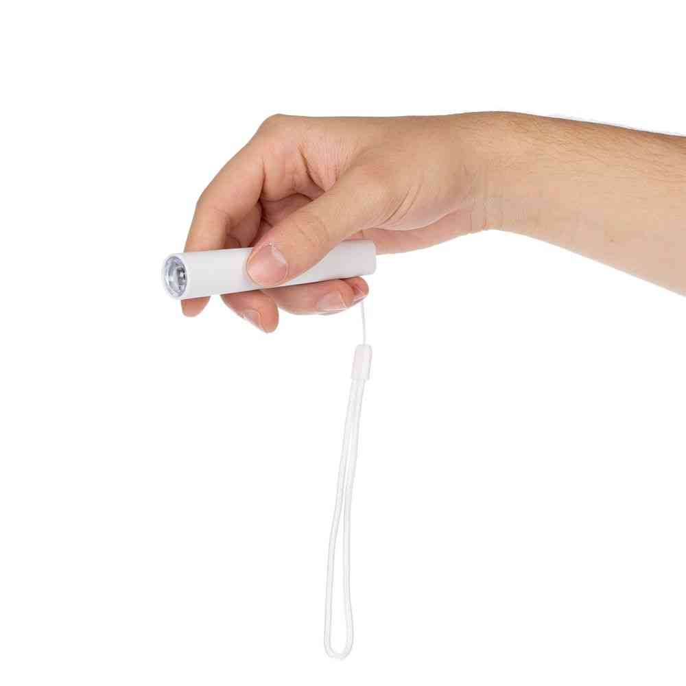 Фонарик аккумуляторный Falkirk, белый - 5