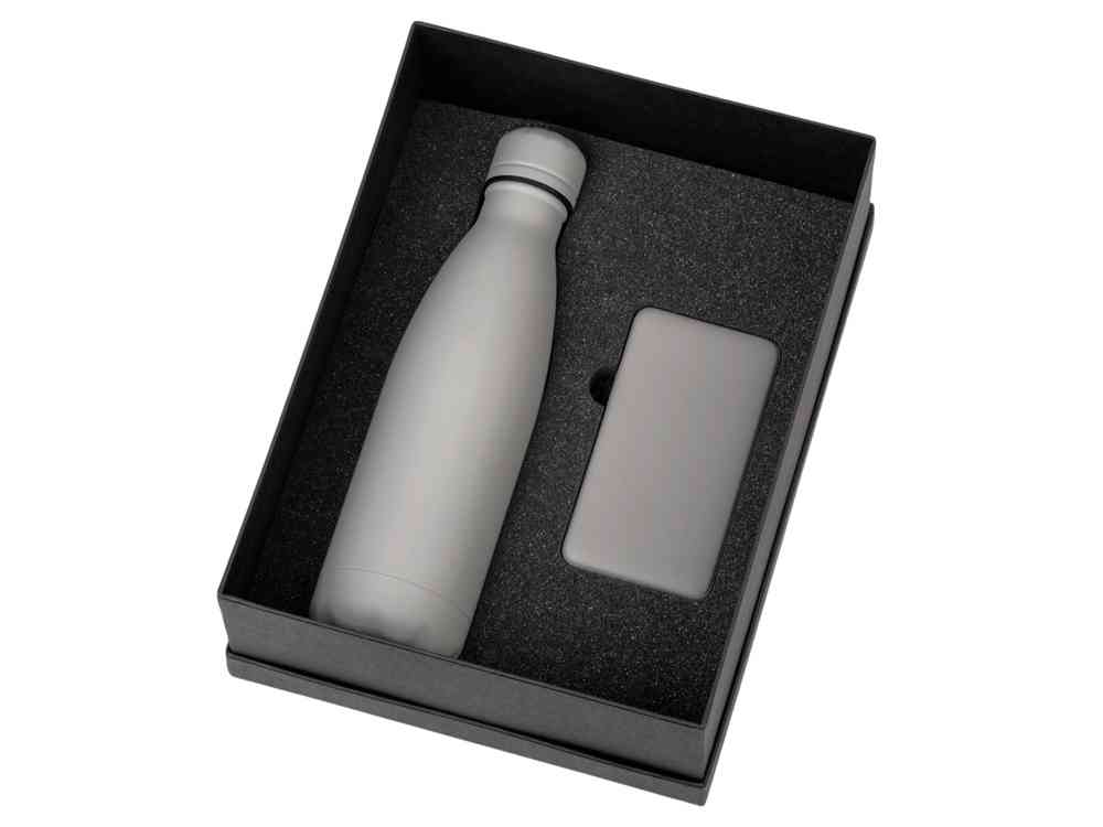 Подарочный набор COLOR IT с термобутылкой и повербанком - 2