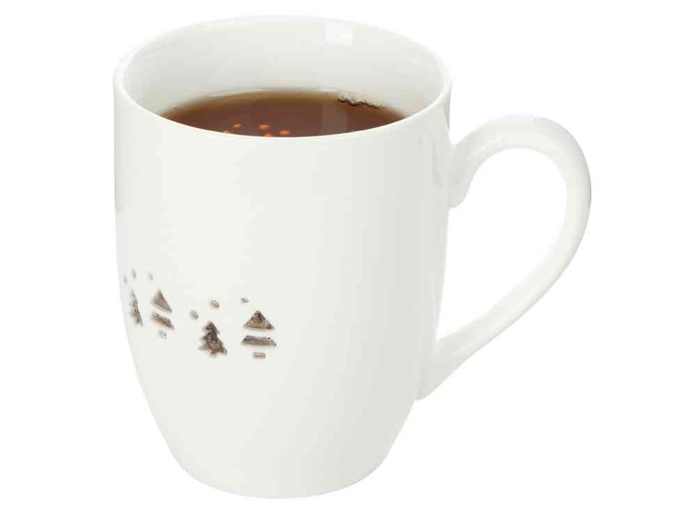 Кружка с прозрачной глазурью Twinkling Trees - 4