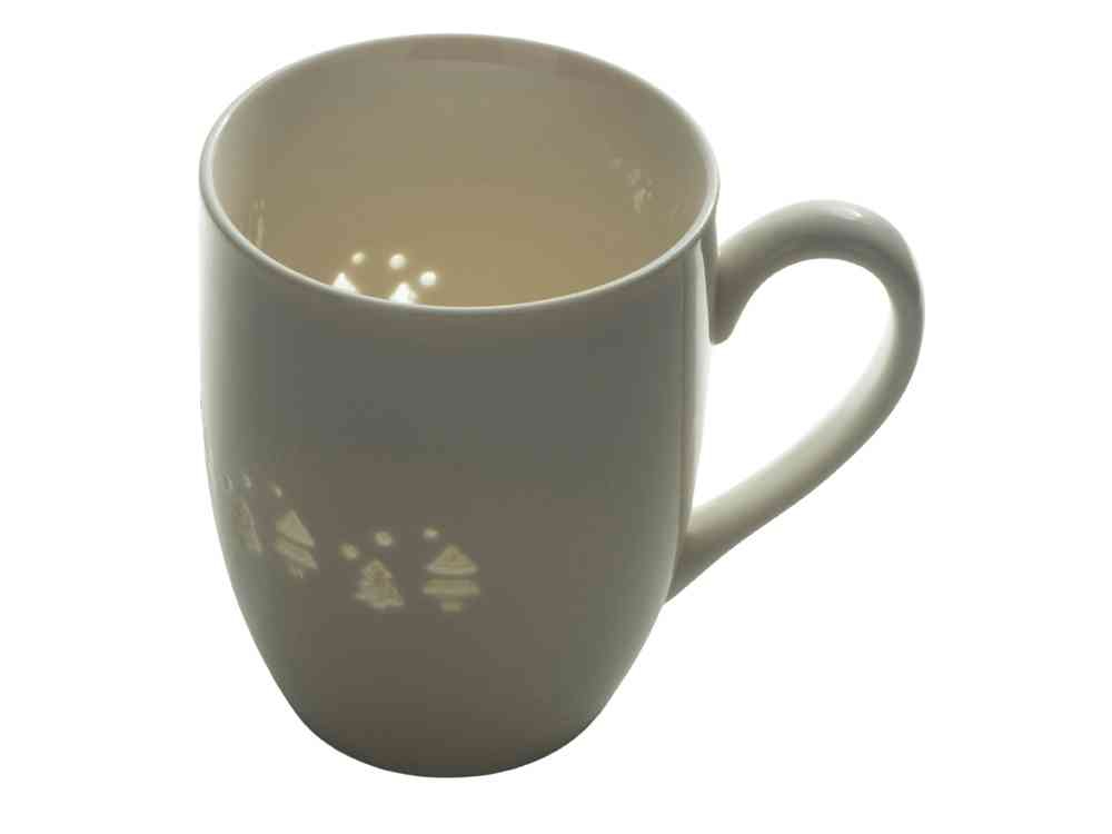 Кружка с прозрачной глазурью Twinkling Trees - 8