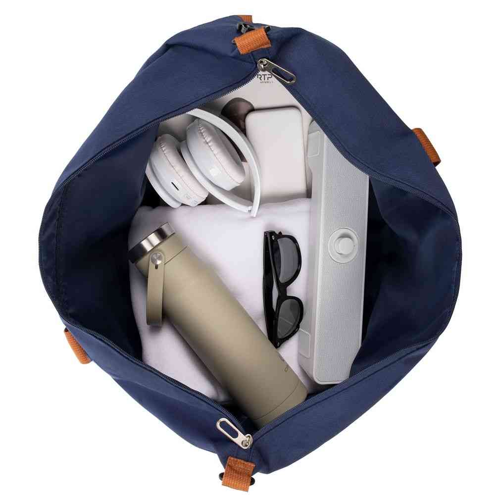 Сумка дорожная Incluso, синяя - 10