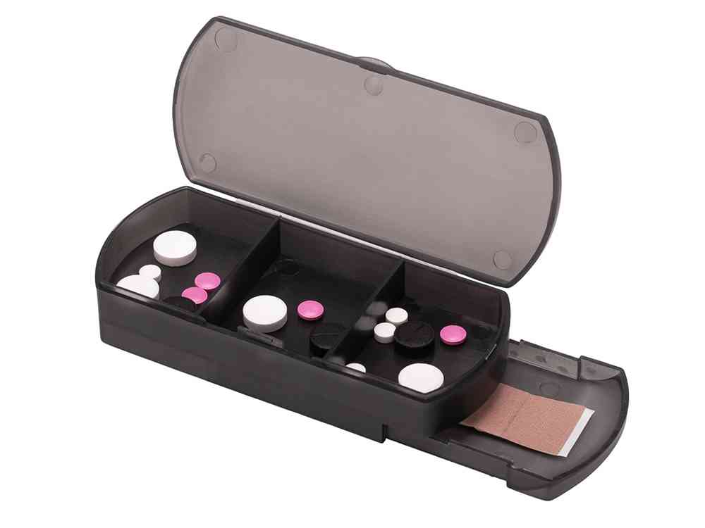 Таблетница с отделением для пластырей Treat - 2