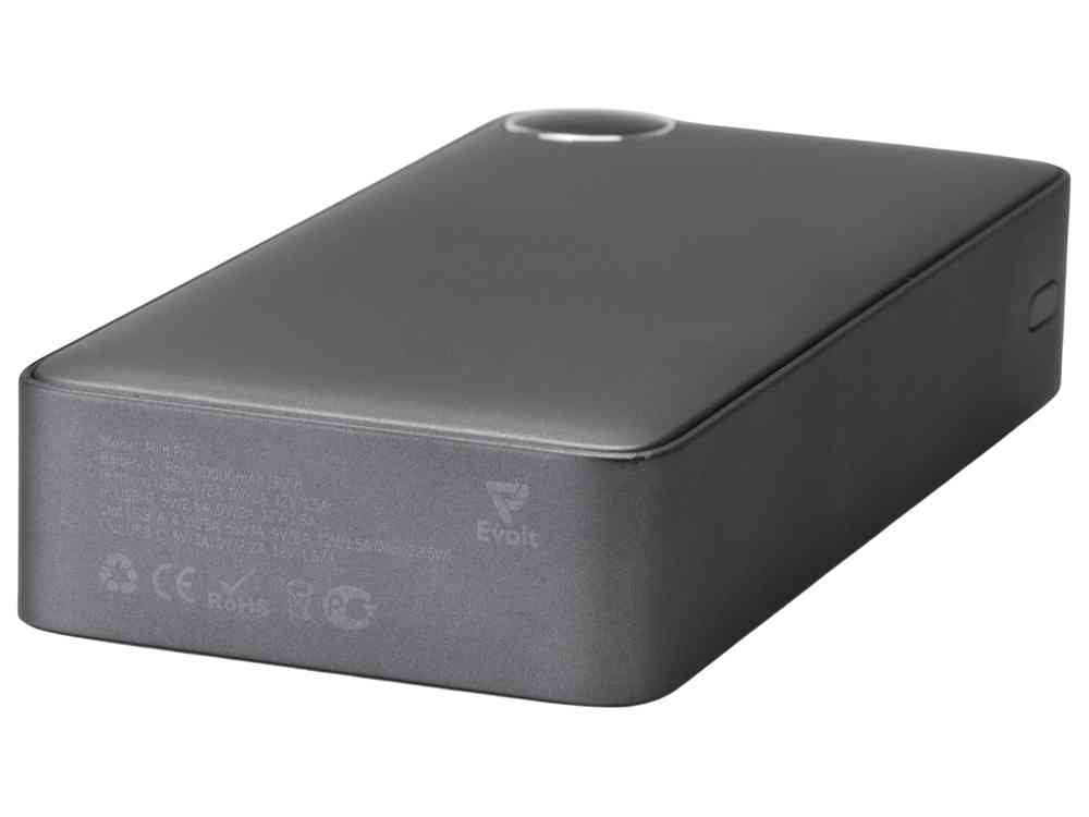 Внешний аккумулятор Mild Pro c быстрой зарядкой QC/PD, металлик soft-touch, 20 000 mAh - 7
