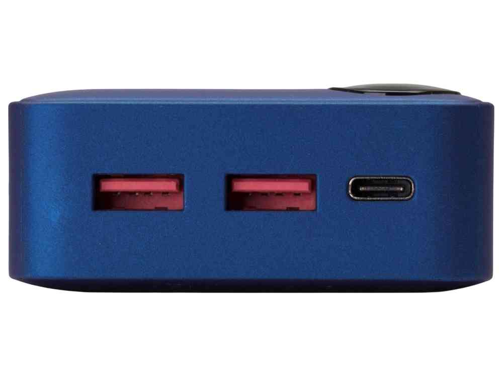 Внешний аккумулятор Mild Pro c быстрой зарядкой QC/PD, металлик soft-touch, 20 000 mAh - 6