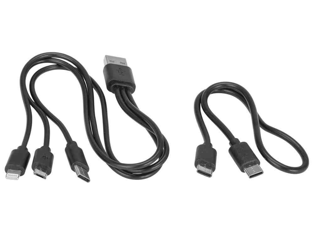 Внешний аккумулятор Mild Pro c быстрой зарядкой QC/PD, soft-touch, 20 000 mAh - 10