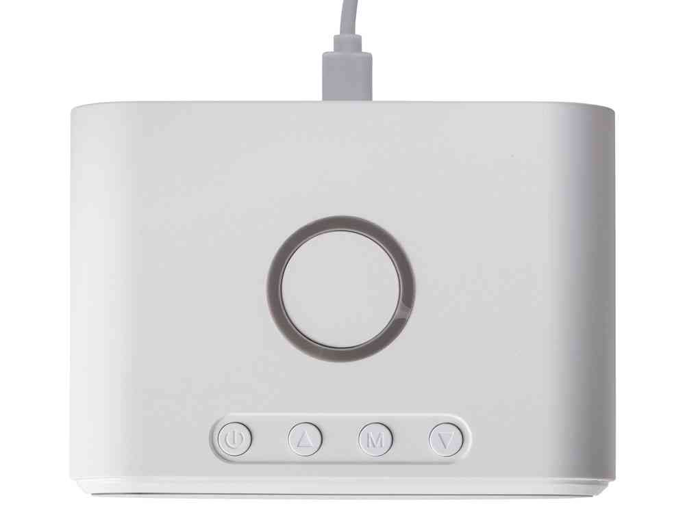 Настольные часы с функцией беспроводной зарядки Wake, 10 Вт - 6