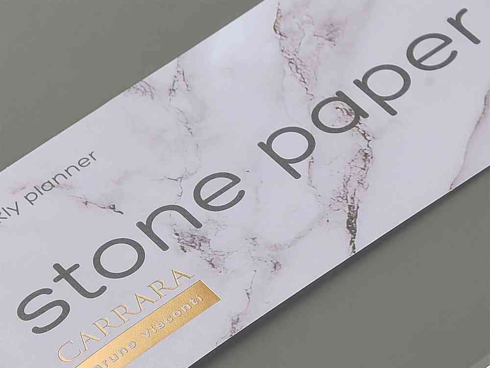 Еженедельник с каменной бумагой А5+ Carrara - 7