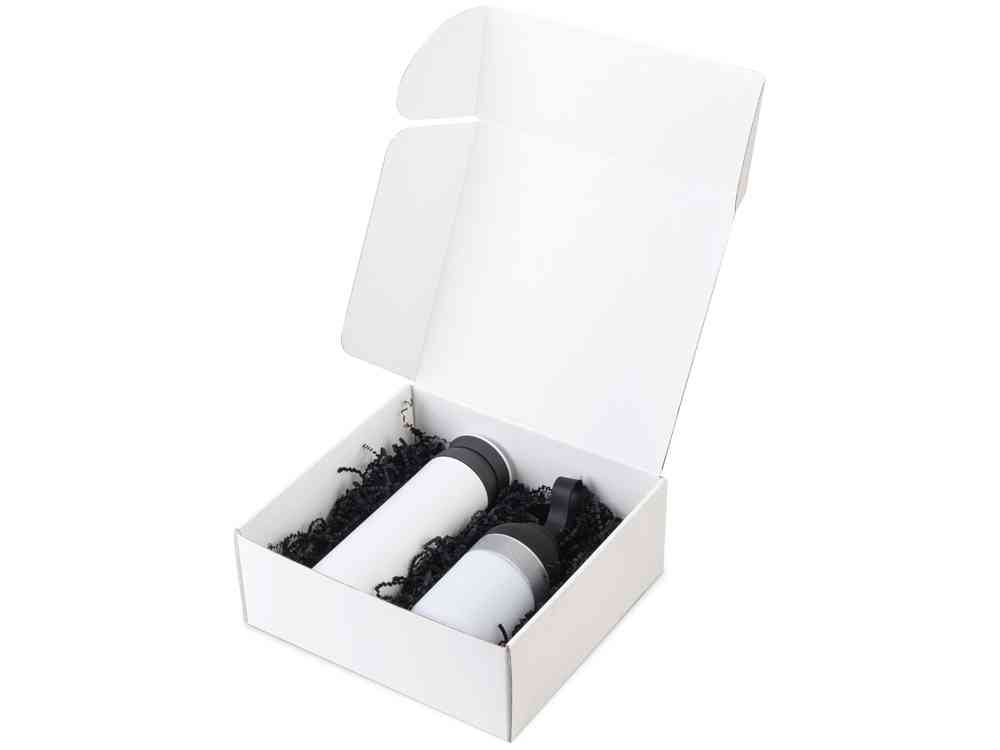 Подарочный&nbsp;набор&nbsp;с колонкой и термосом&nbsp;Black&amp;White - 2