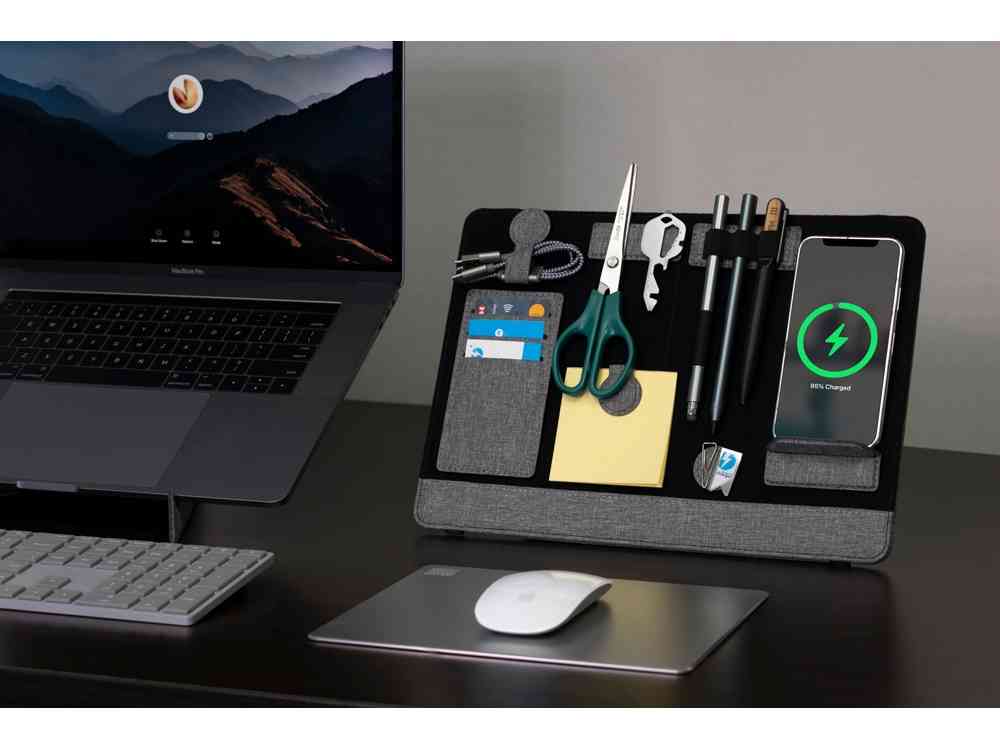Складная подставка для ноутбука и органайзер для аксессуаров Clipboard Pro - 12
