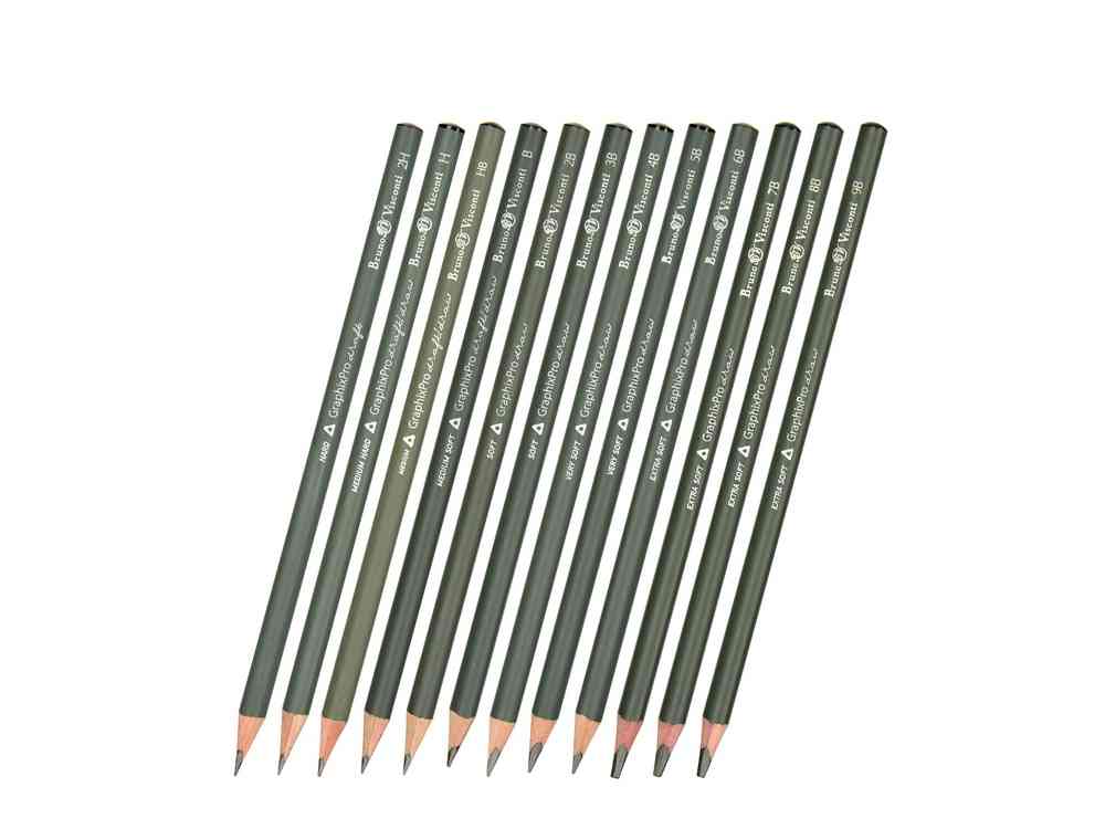 Набор из 12 чернографитовых карандашей Sketch & Art 2Н - 9В - 5