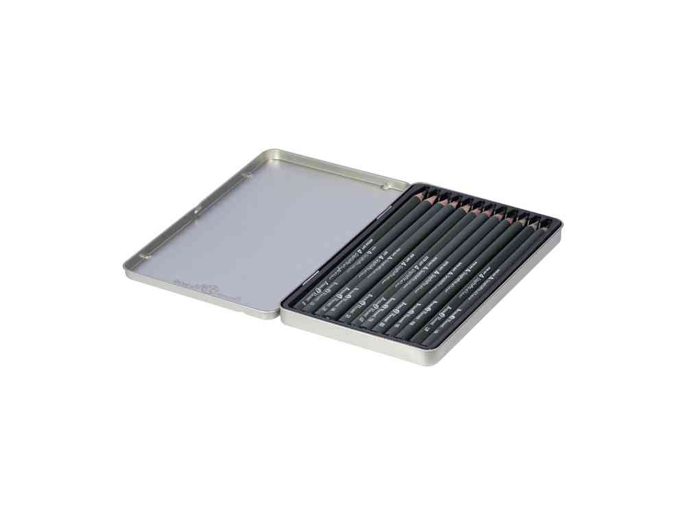 Набор из 12 чернографитовых карандашей Sketch & Art В - 14В - 2