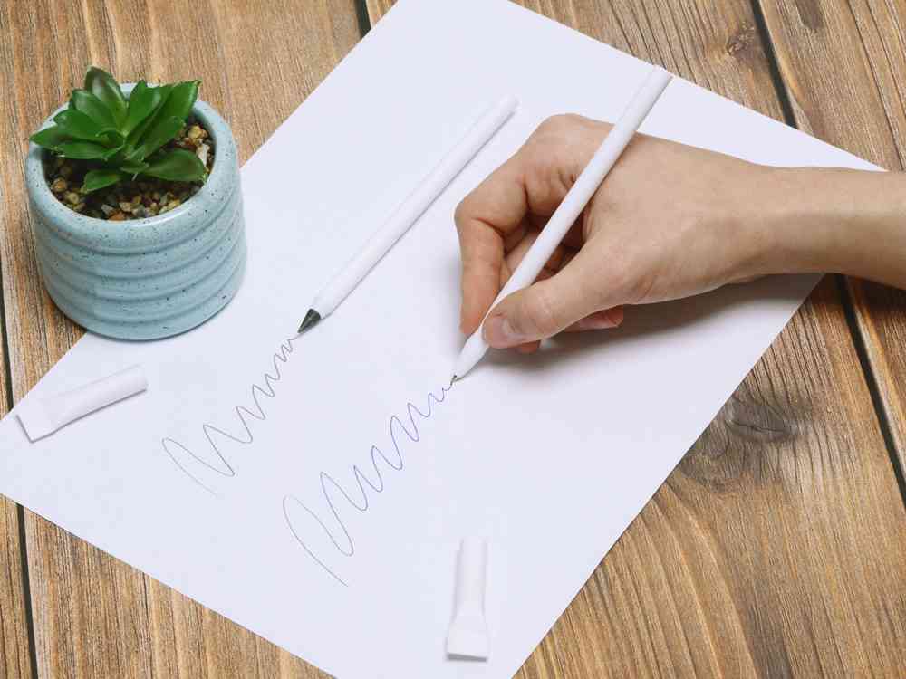 Вечный карандаш из переработанной бумаги Recycled pencil - 6