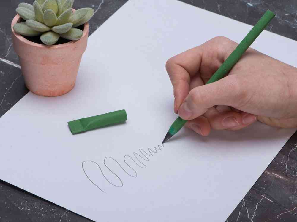Вечный карандаш из переработанной бумаги Recycled pencil - 4