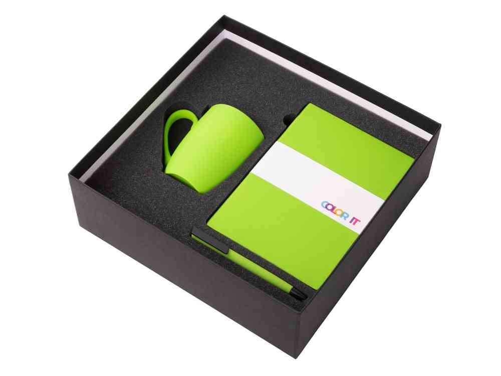 Подарочный набор COLOR IT c блокнотом, ручкой и кружкой - 2