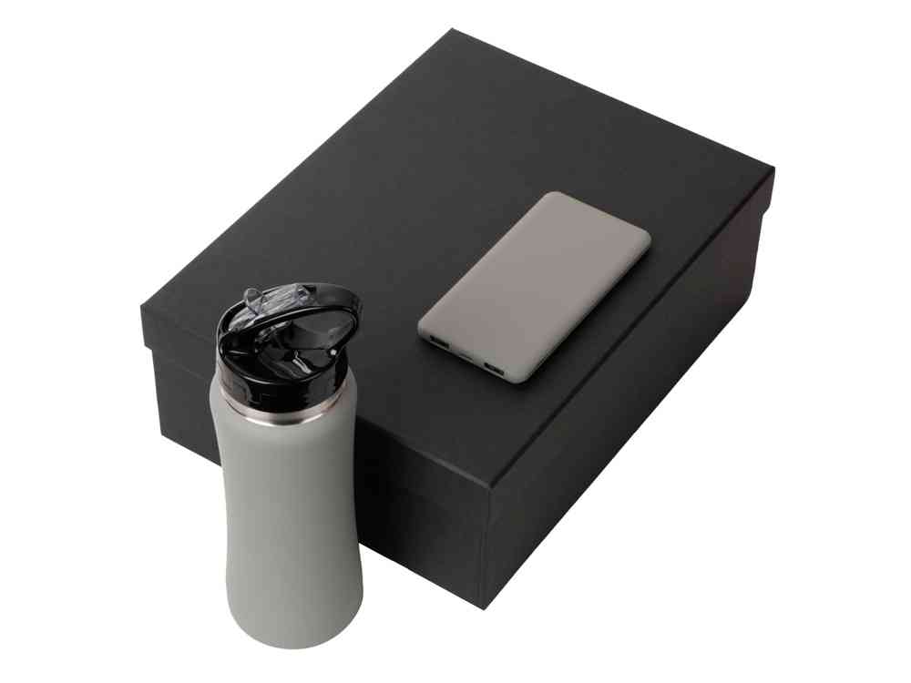 Подарочный набор COLOR IT с бутылкой для воды и повербанком, 5000 mAh - 2