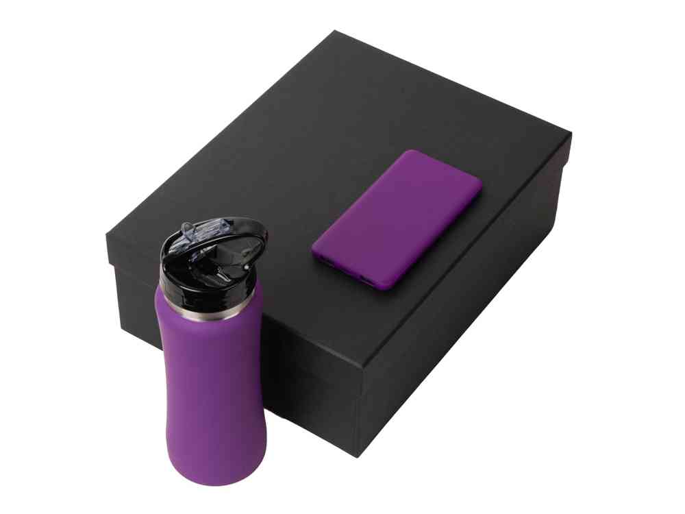 Подарочный набор COLOR IT с бутылкой для воды и повербанком, 5000 mAh - 2