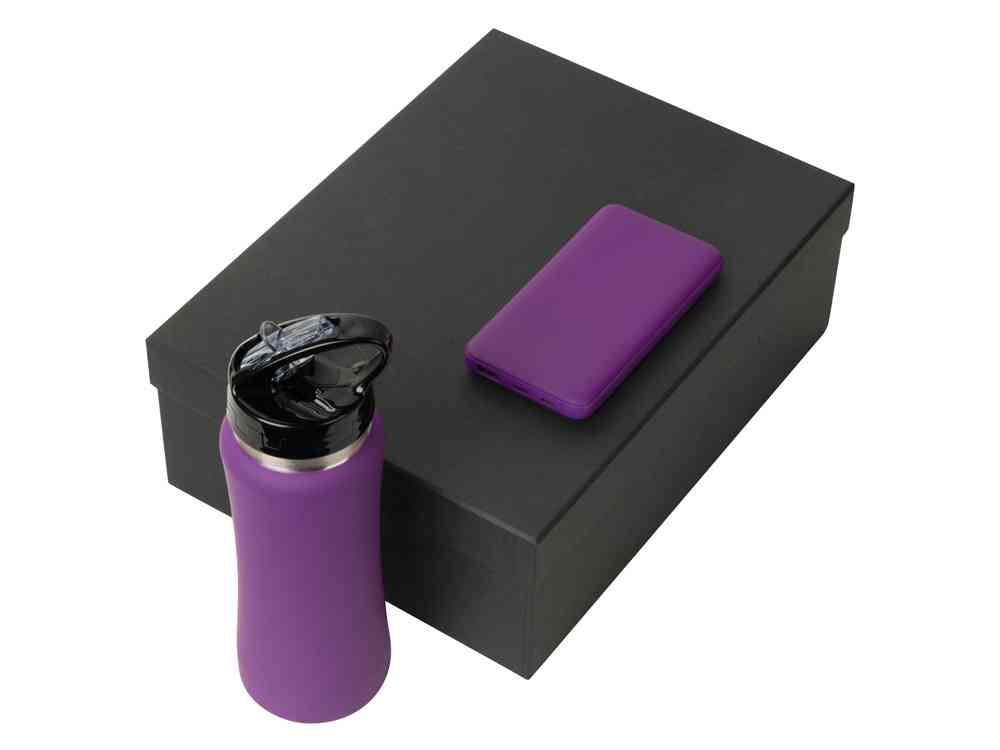 Подарочный набор COLOR IT с бутылкой для воды и повербанком - 2