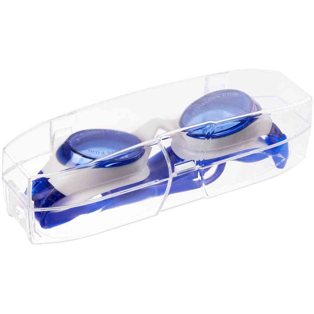 Очки для плавания Swimatic, синие с белым - 13