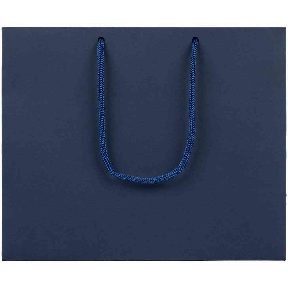 Пакет бумажный Ample Plus S, синий - 2