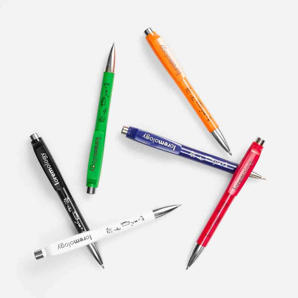 Ручка шариковая Klippa, оранжевая - 5