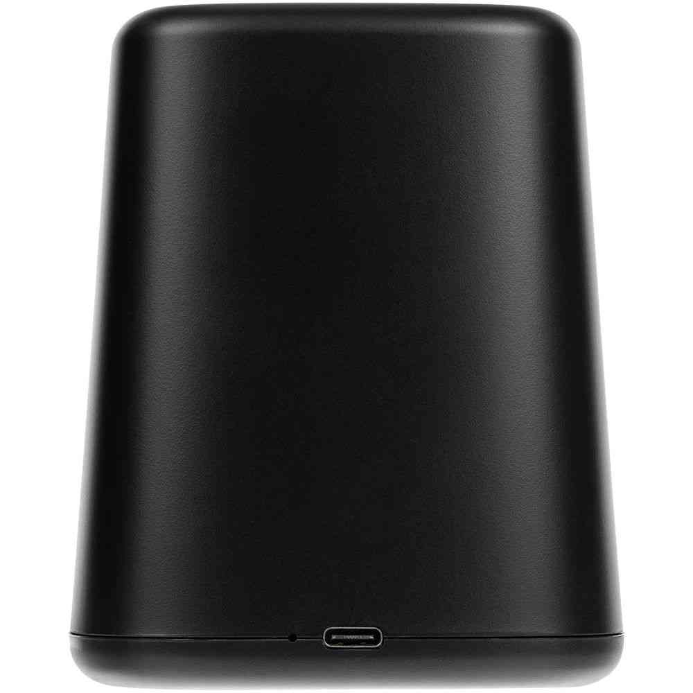 Настольный органайзер с зарядкой, лампой, вентилятором и подсветкой логотипа powerTower, черный - 7