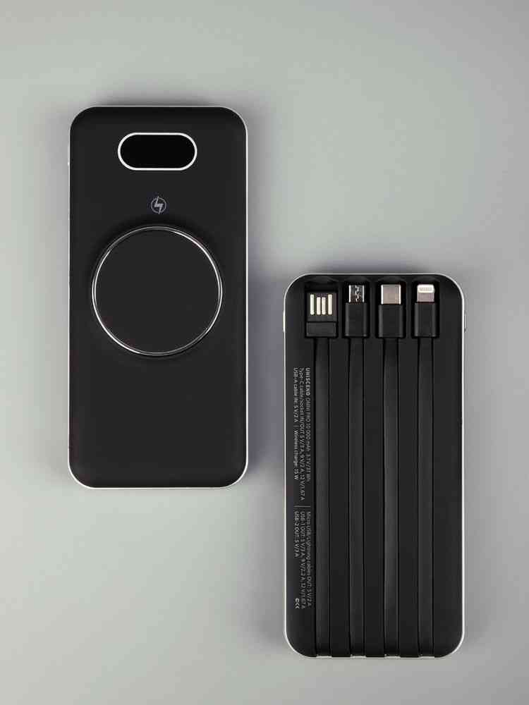 Внешний аккумулятор Omni Pro 10000 мАч, черный - 8