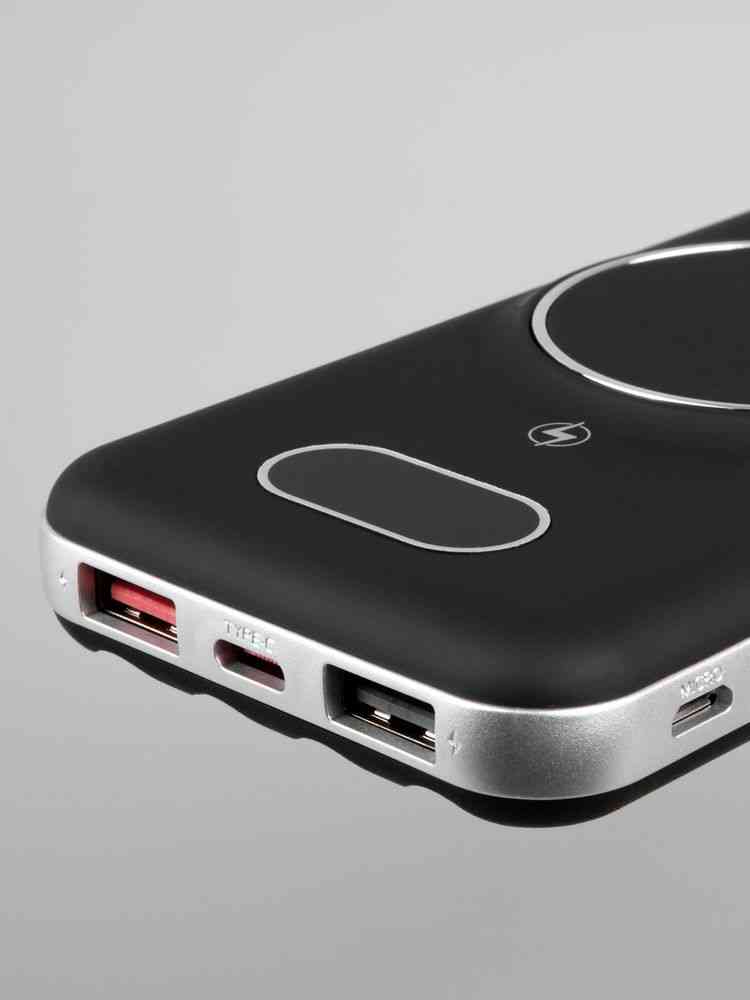 Внешний аккумулятор Omni Pro 10000 мАч, черный - 10