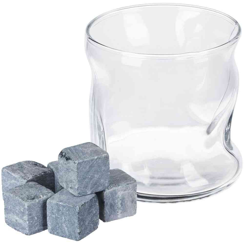 Набор для виски Amorf, синий - 2