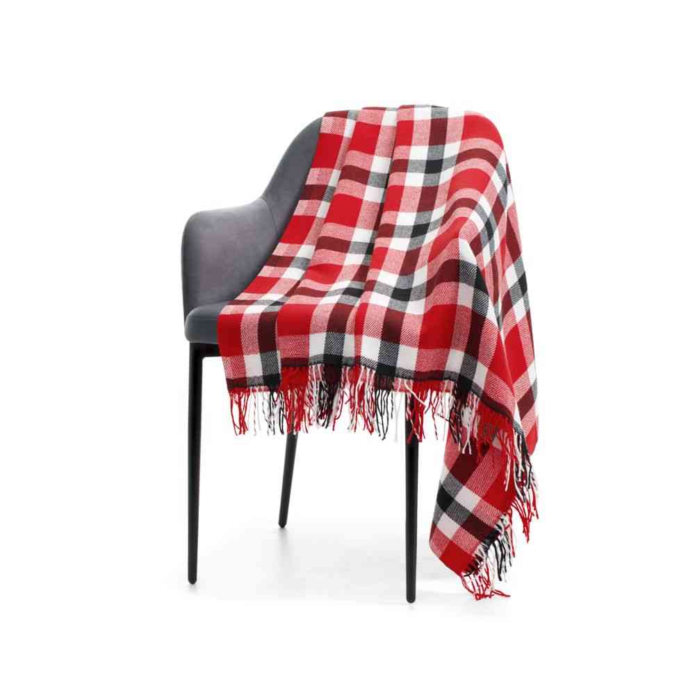 Плед «Валдай», красный - 4