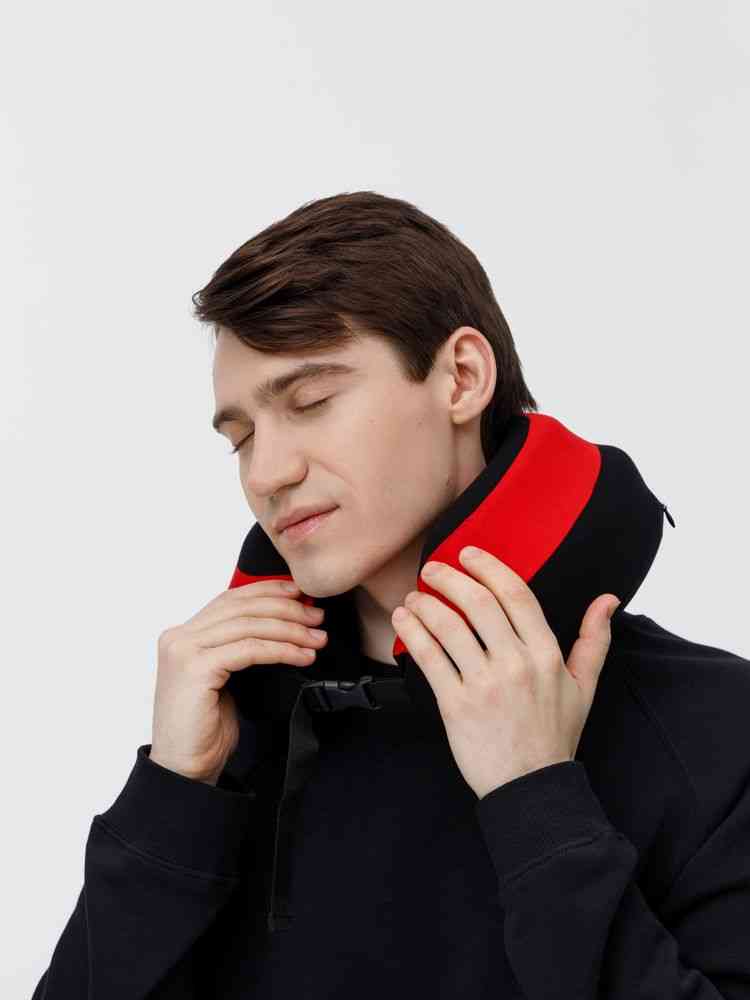 Дорожная подушка Piligrim, красная - 12